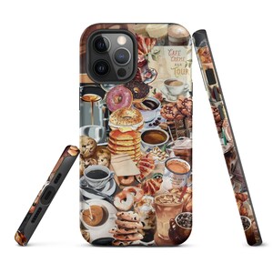 Coffee Collage iPhone Case