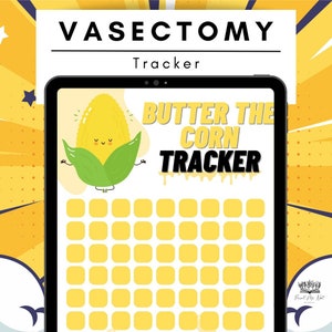 Vasectomie-tracker | Beboter de maïs | Grappige post-vasectomiezorg