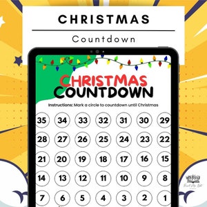 Christmas Countdown for Kids