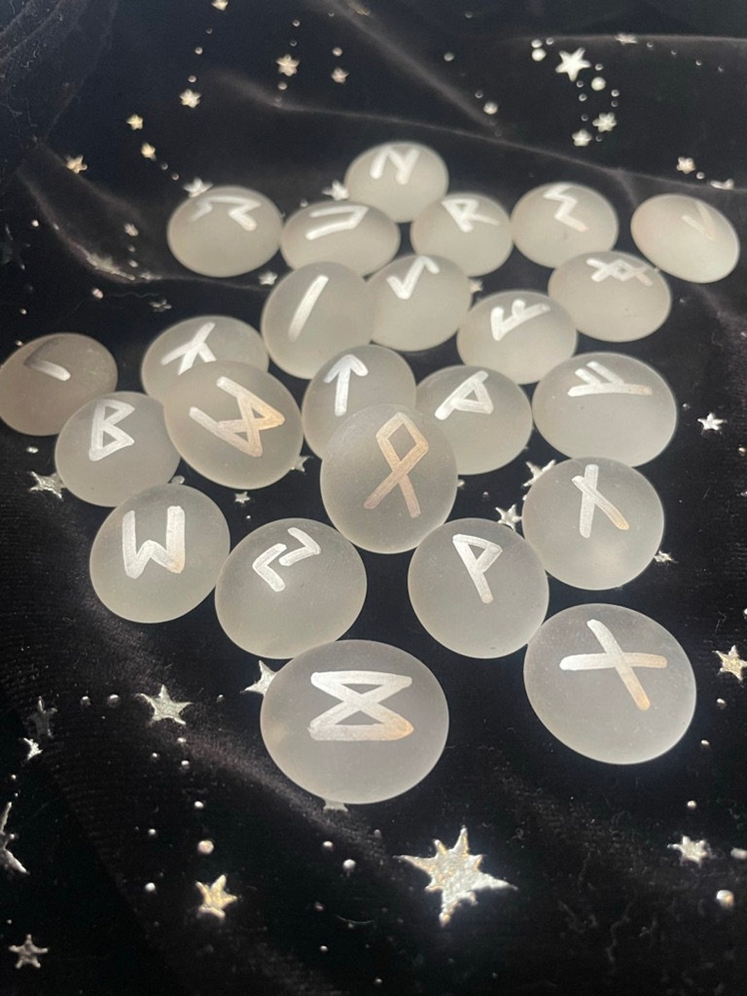 Hand Painted Rune Stones - Etsy