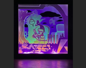 The Minish Cap - Zelda Lightbox Scene - The Legend of Zelda - SVG / Cut Files