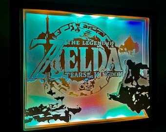 Tears of the Kingdom - Zelda Lightbox - Cut Files / SVG
