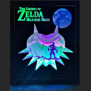 Majora's Mask - Zelda Lightbox - Cut Files / SVG