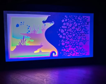 Lead A Horse to Water Lightbox Scene - SVG/Cut Files