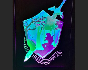 Song of Time - Zelda Lightbox Scene - SVG / Cut Files