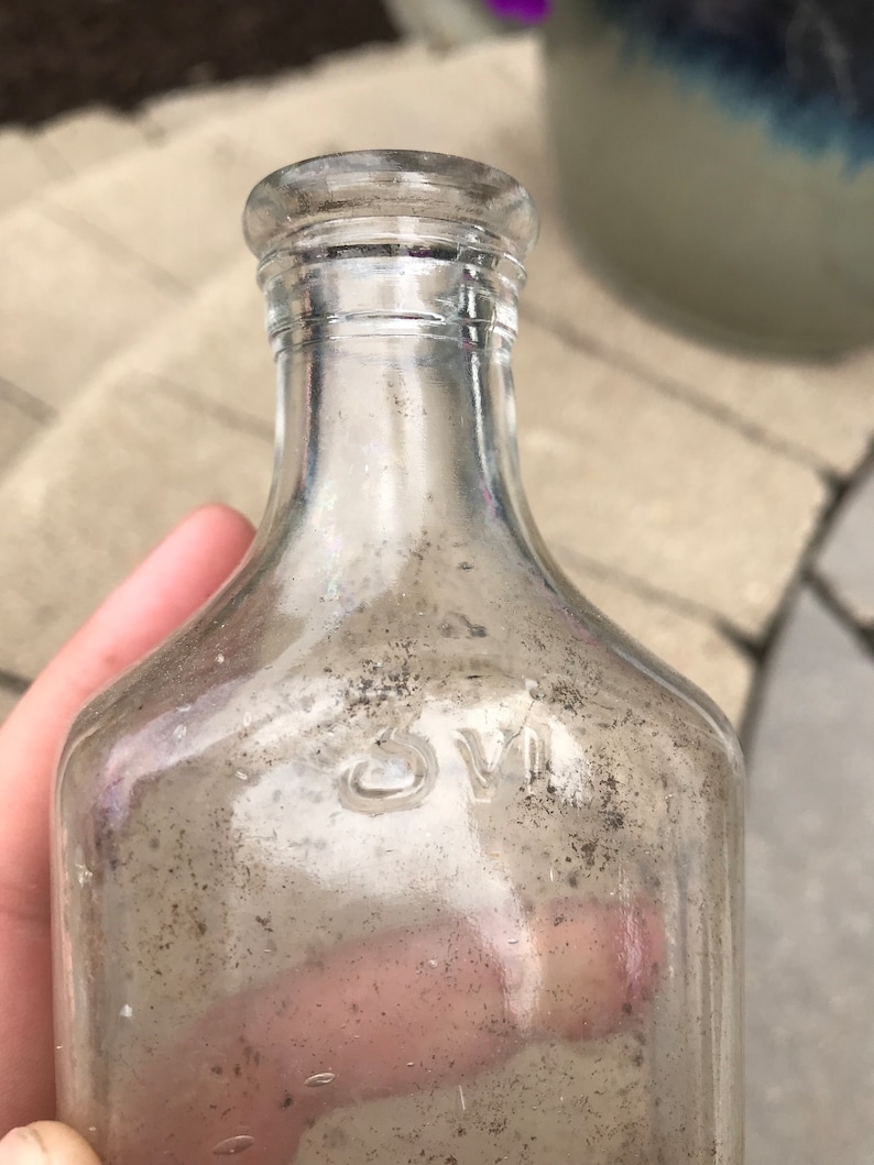 1920s Vintage 3vi Medicine Bottle Etsy