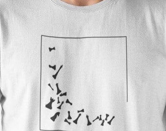 Chess Set Comfort Colors® Shirt, Minimalist Chess Graphic Tee, Unisex Super Soft Oversized Tee, Retro Washed Out Tee, Chess Shirts For Men,