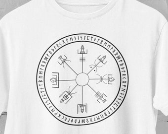 Viking Nordic Chess Compass Rune T-Shirt | Comfort Colors Unisex T-Shirt | Viking Compass Tee | Chess Player Gifts | Chess Tournament Shirt