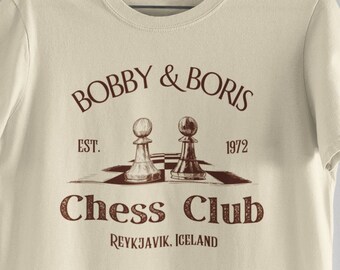 Cocktail chess club shirt, Luxury chess crewneck tee, Chess lover gift, Chess comfort colors t-shirt, Vintage chess club party, Social club