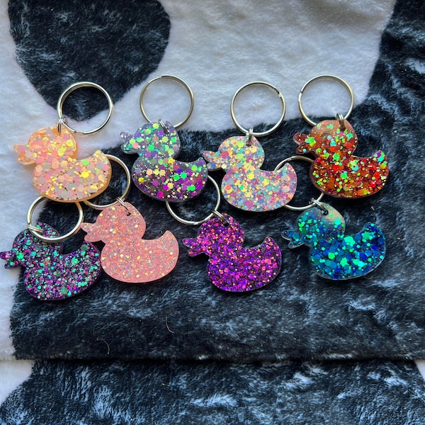 Duck Keychain Etsy