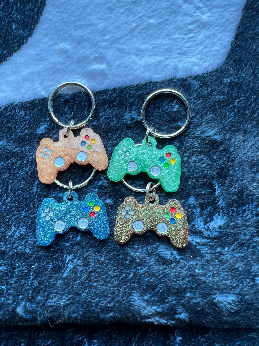Powder Key Chain Controller Keychain-mica Powder - Etsy