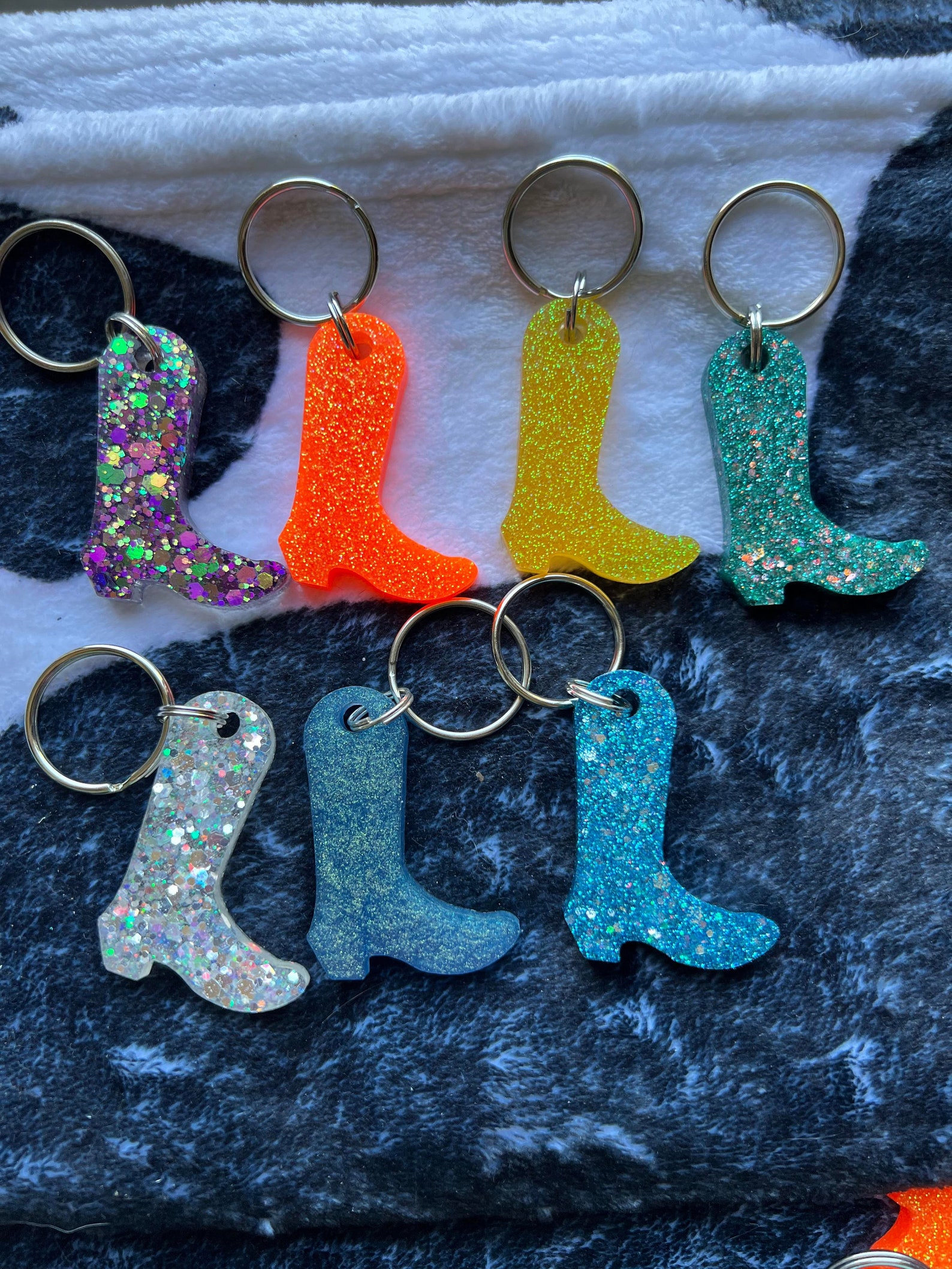Boot Keychain - Etsy