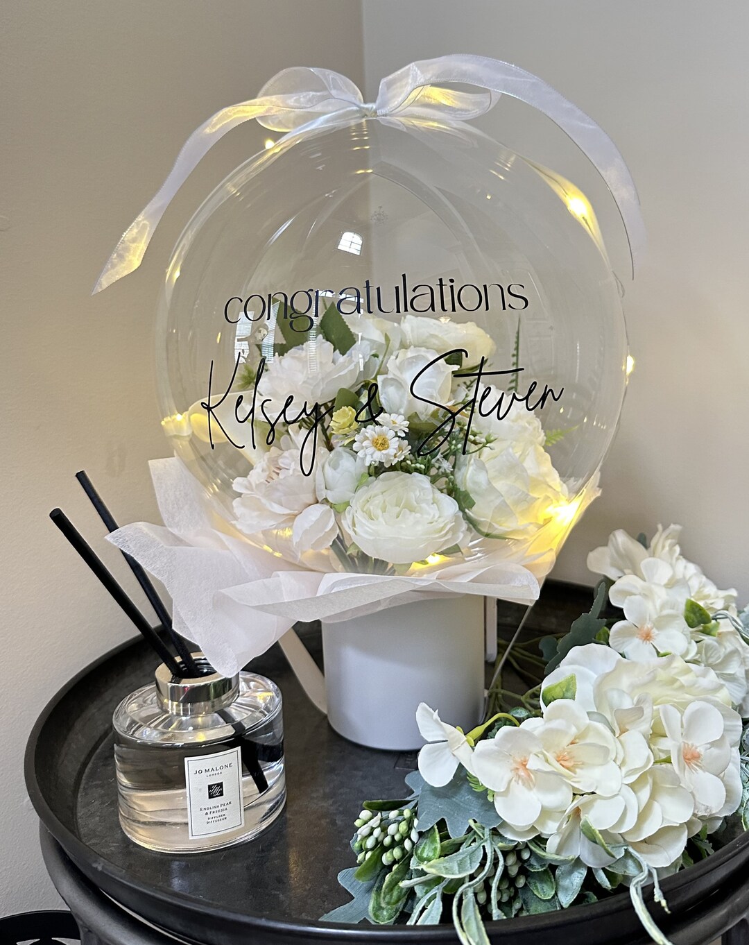 Wedding/birthday Flower Bobo Balloon Etsy