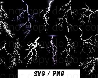 Błyskawica SVG, Pakiet Błyskawic SVG, Błyskawica SVG, Flash SVG, Clipart Błyskawicy, Błyskawica Png, Pakiet Błyskawic Png