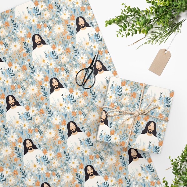 Religious Wrapping Paper Etsy