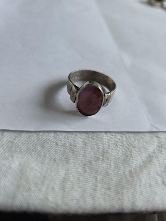 Handmade natural Ruby gemstone ring - image 5
