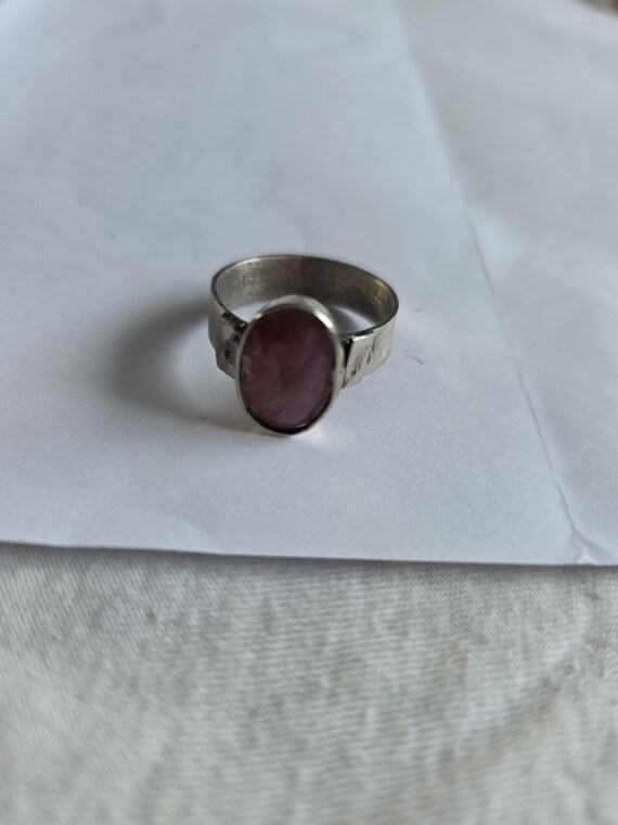 Handmade natural Ruby gemstone ring - image 2