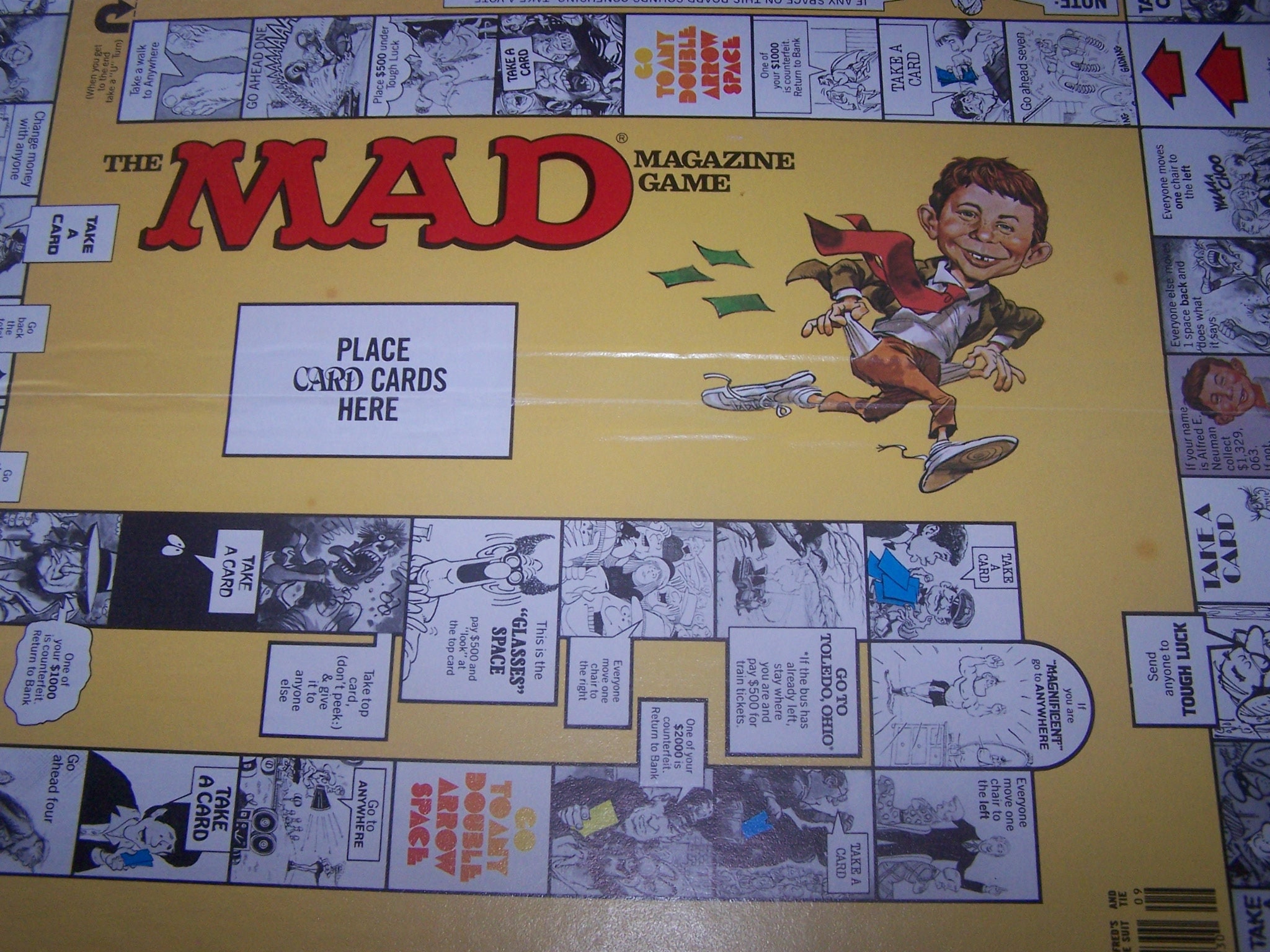 Vintage the Mad Magazine Board Game Complete 1979 Parker Etsy