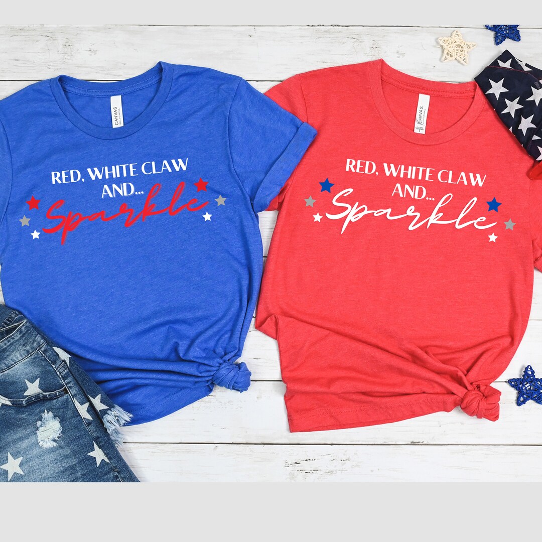 Cute red white and blue sale shirts