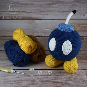 Adorabile schema Crochet Boom Buddy / Bomba fai da te Amigurumi (Mario Fan Art!) / Download PDF immediato