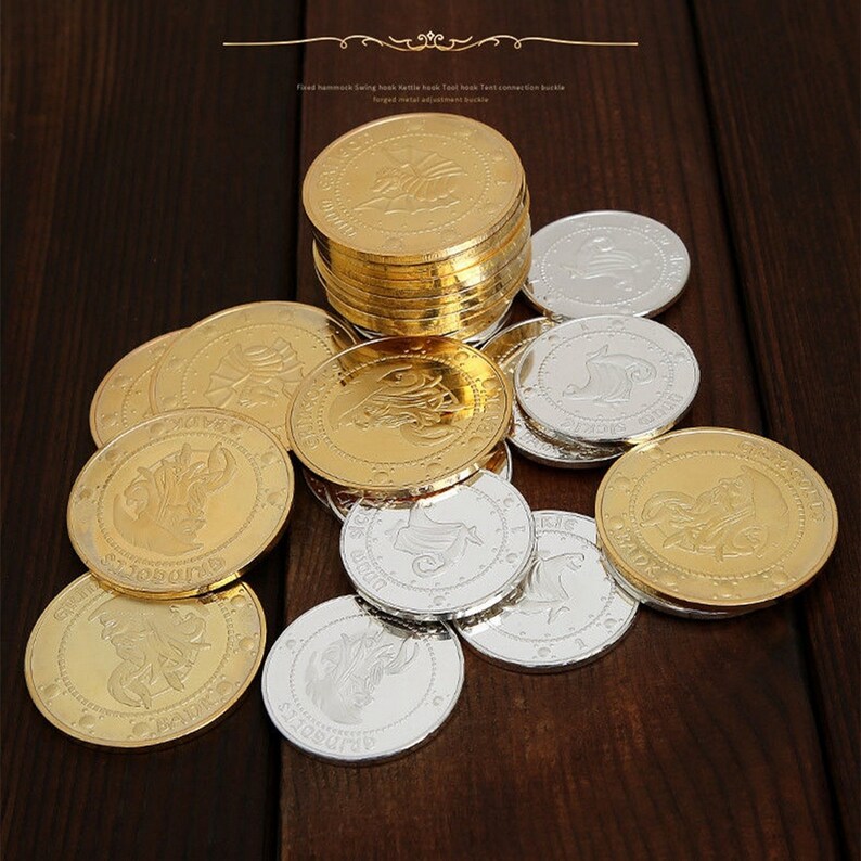 Gringotts Bank Coins Galleon Gold Wizarding World Currency - Etsy