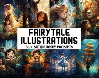 361 Fairytale Illustrations for Children's Books prompts | Children book, Midjourney Prompts, AI Art, Midjourney AI Art, Learn Midjourney