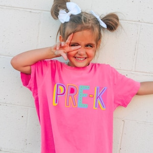 Preschool Shirt, Back to School Kids Shirt, First Day Of School Shirt, Custom School Shirt, Preschool Tshirt, Toddler Shirt, PreK Shirt
