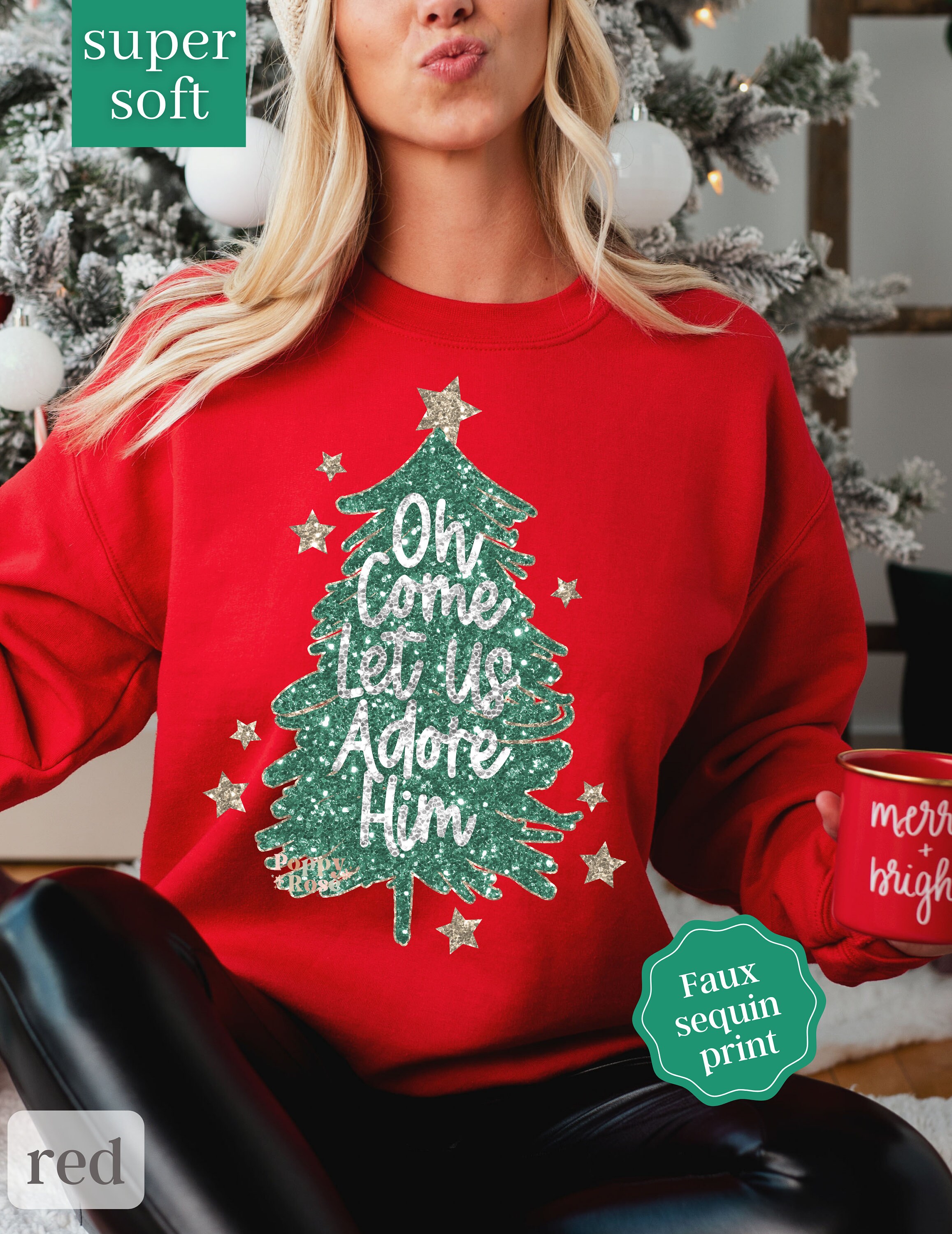 Bedazzled Christmas Sweater