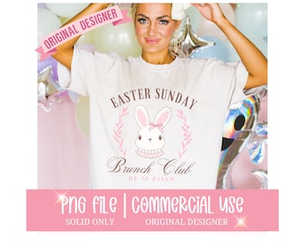 Coquette Bunny Png, Easter Png, Easter Social Club Png, Easter Bunny Png, Easter Shirt Design, Happy Easter Png, Easter Sublimation Design