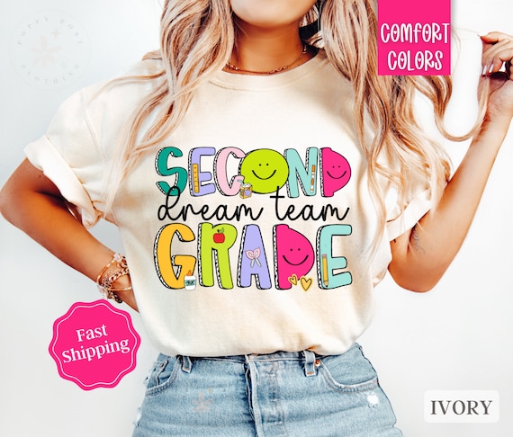 2nd Teacher Team Shirts - Second Grade Squad 2nd Teacher Team Shirts - Second Grade Squad