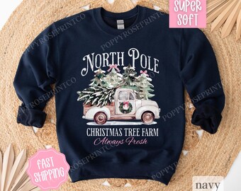 SWEATSHIRT (5140) Merry Christmas Bear Wonderland Pooh Mouse Family Xmas Jumper | UK