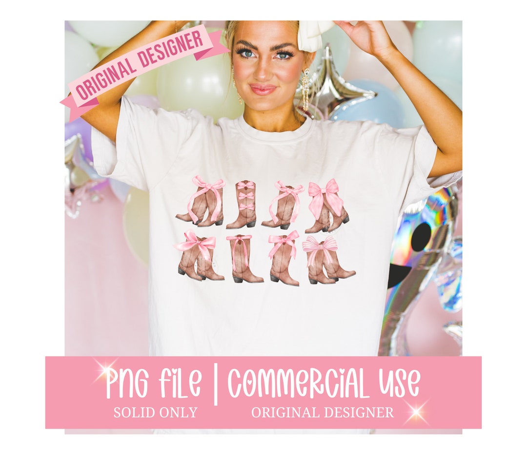 Coastal Cowgirl Png Cowgirls Boots Png Coquette Cowgirl Png Western