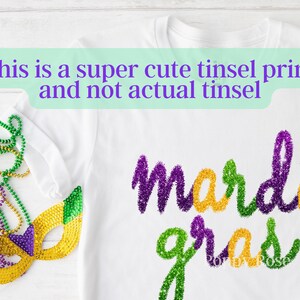 mardi gras tinsel jacket