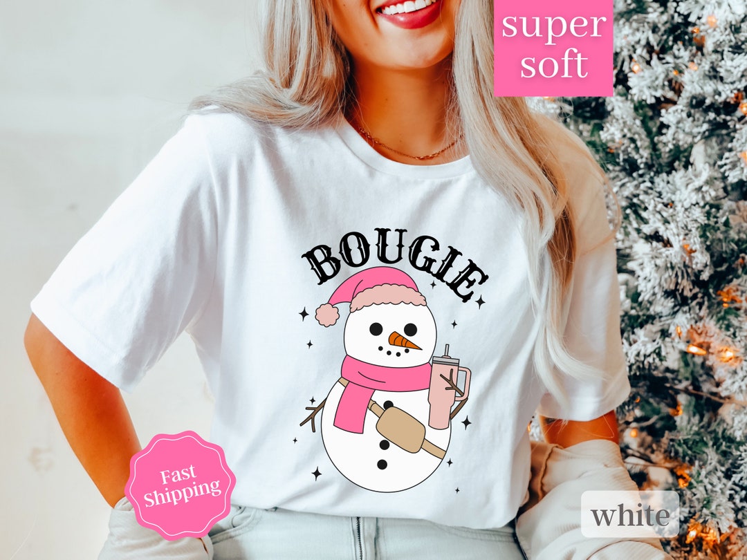 Christmas Shirts For Women 3/4 Sleeve Christmas T Shirts Party Tops Cute Xmas Printed Dressy Casual Funny Christmas Outfits For Women