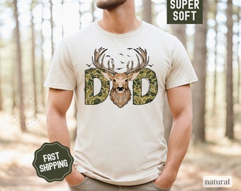 Hunting Dad Shirt, Fathers Day Tshirt for Hunting Dad, Fathers Day Gift for Dads Who Hunt, Dad Gift From Child, Deer Hunting Shirt