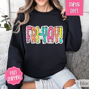 Moletom Fri-Yay, Moletom Professor, Camiseta Friday Weekend, Moletom Professor Friyay, Time Professor, Camiseta Professora Engraçada, Presente para Professor