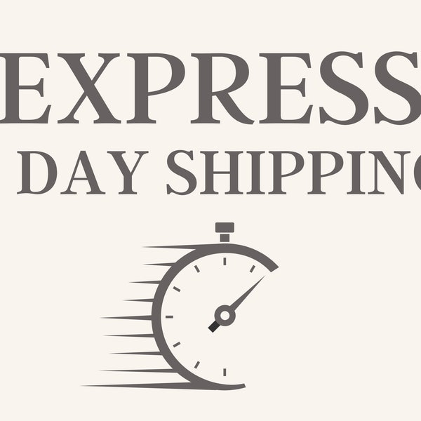 EXPRESS 2 DAY Shipping