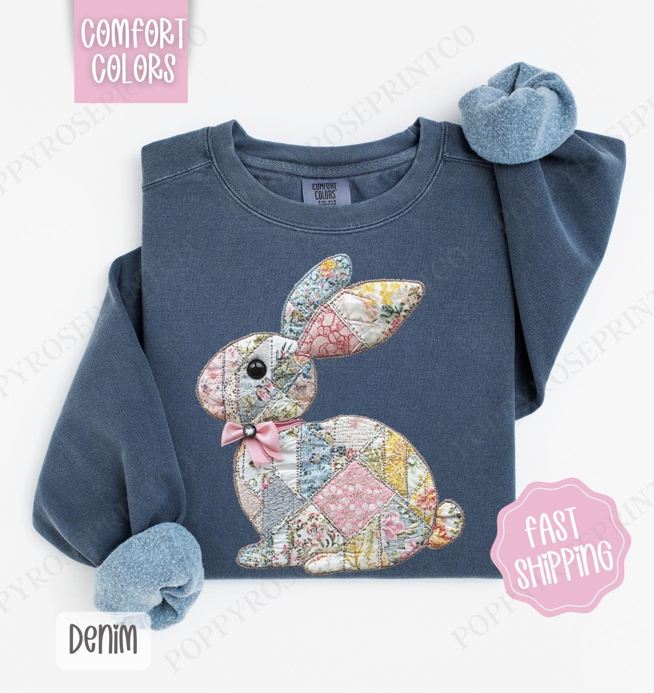 【GRAVER】24FW★ [UNISEX]Multi BUNNYS Sweatshirt GRAVER】24FW☆ [UNISEX]Multi BUNNYS Sweatshirt Designer