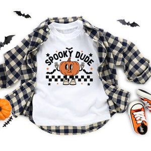 Halloween Toddler Shirt, Retro Halloween Shirt, Kids halloween shirt, Baby Halloween shirt, Halloween Baby Bodysuit, Spooky Little Dude