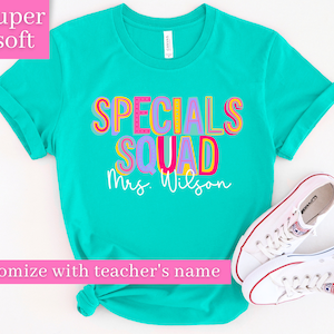 Specials Teacher Shirt, Specials Squad Shirt, Specials Team Shirt, Specials Shirt, Best Part Of The Day Shirt, Back To School Shirt, SPED