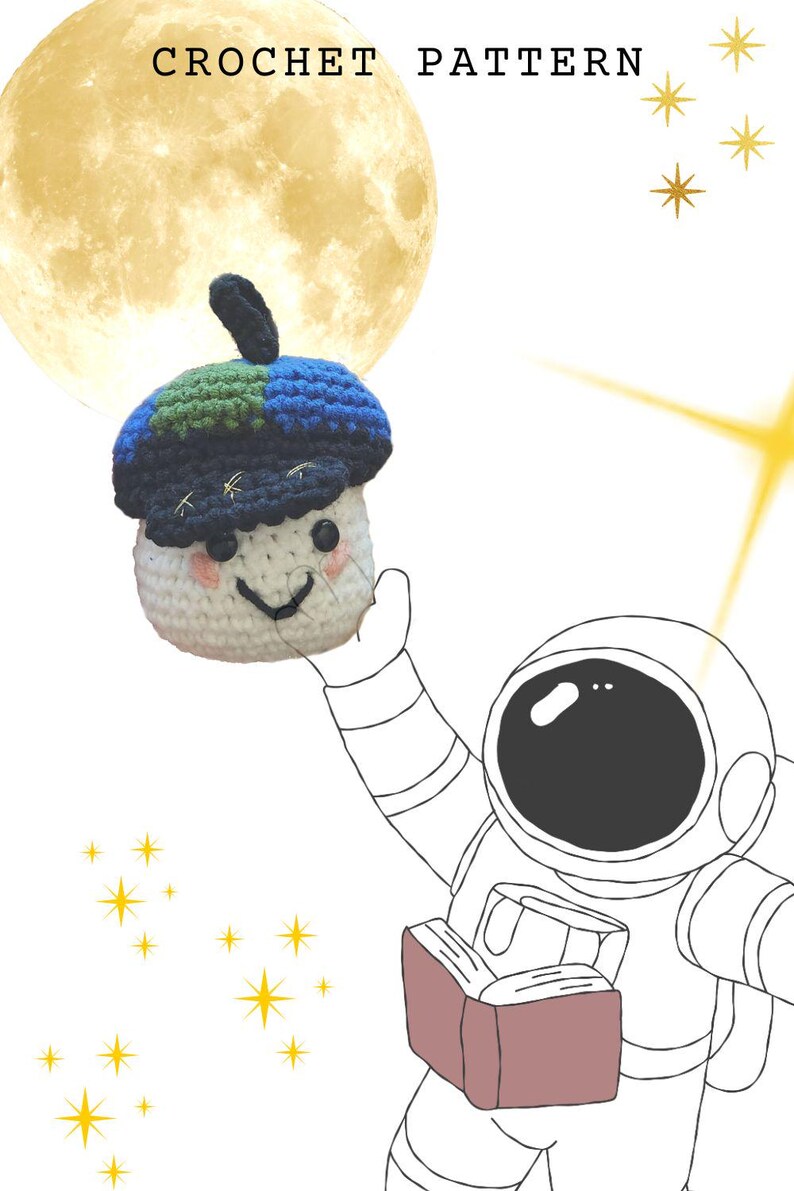 Zero-Gravity Indicator for NASA's Artemis II mission crochet pattern