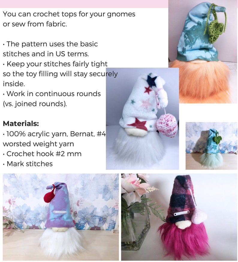 Scandinavian Gnome Sewing Pattern for Festive Celebrations PDF, Video ...
