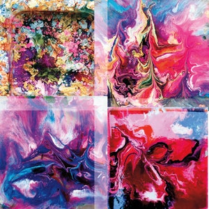 Abstract Fluid art painting Digital download 300 DPI PNG For Commercial Use Wall art Colorful Room decor Fine art Printable Luxery Painting
