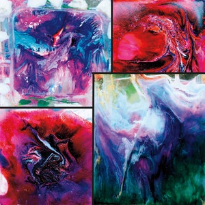 Abstract Painting Fluid art Painting Digital download 300 DPI PNG For Commercial Use Wall art Colorful Printable Fine art Luxery Masterpiece