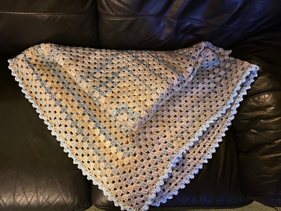 Crochet Granny Square Blanket