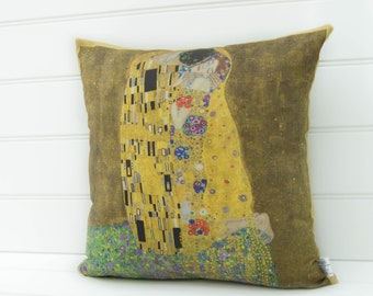 Gustav Klimt The Kiss Cushion