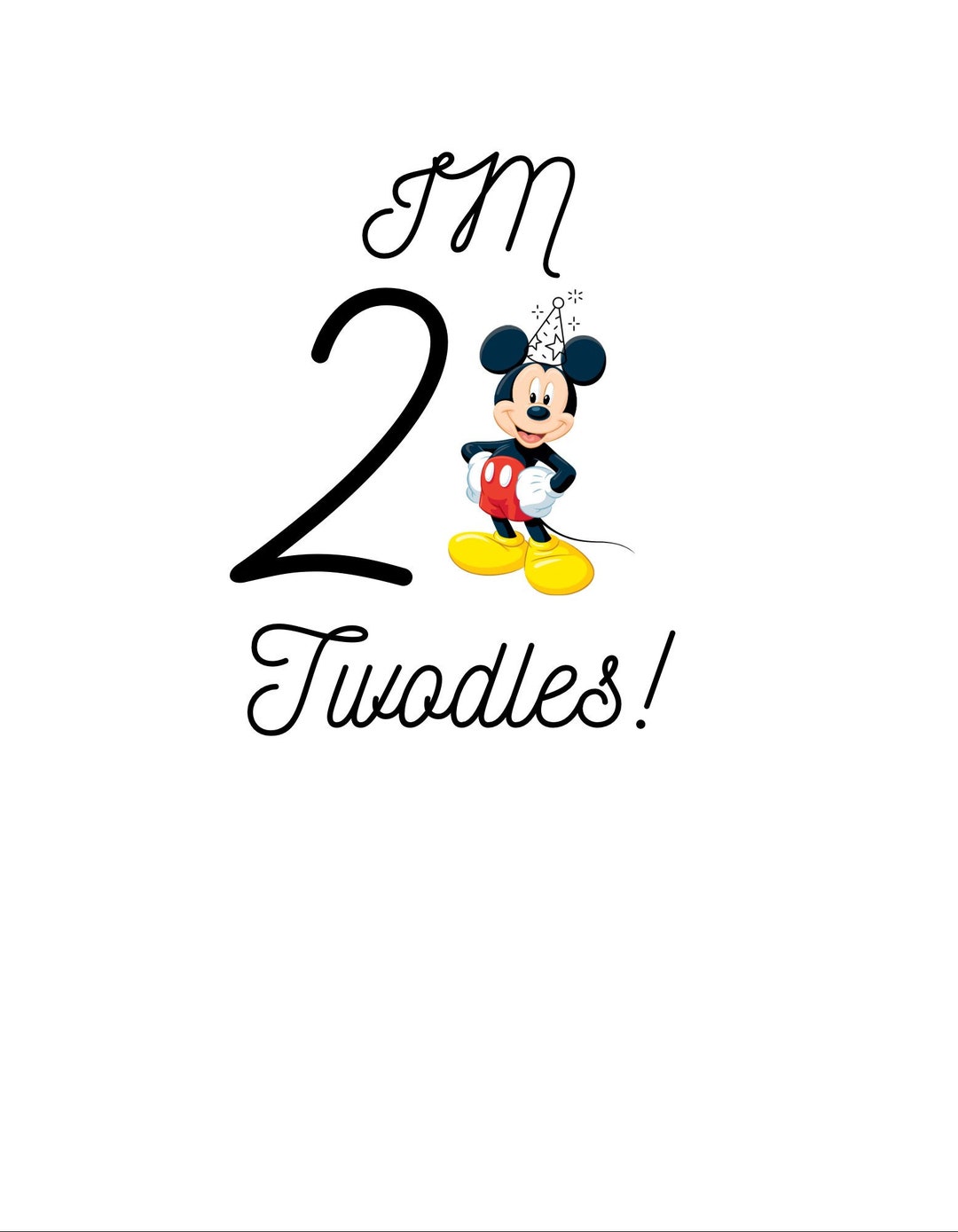 Im Twodles Printable SVG - Etsy Ireland