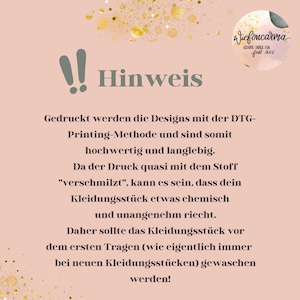 Hinweis darauf, dass das Produkt vor dem ersten Tragen gewaschen werden sollte.