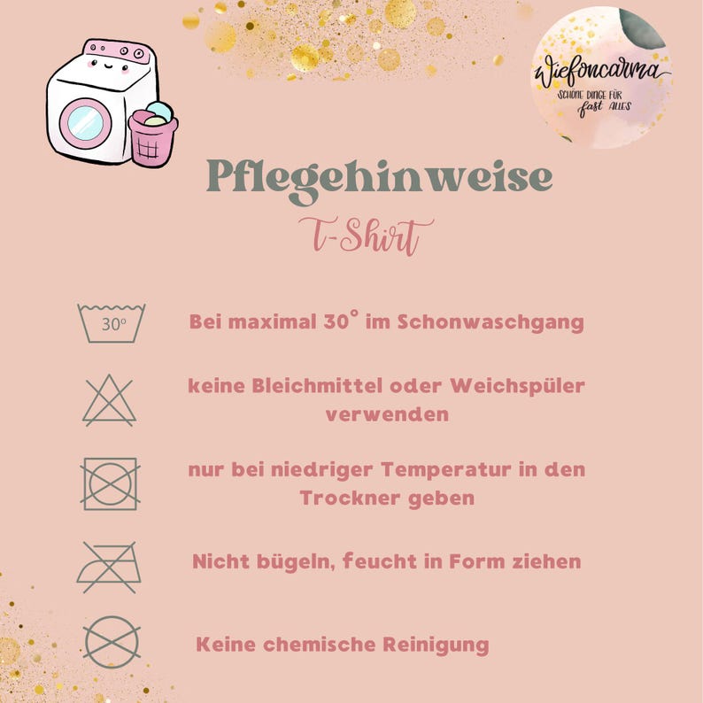 Pflegehinweise