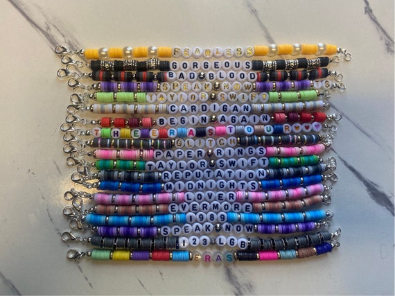 Taylor Swift friendship bracelet - 12 mixed random bracelets! NEW!